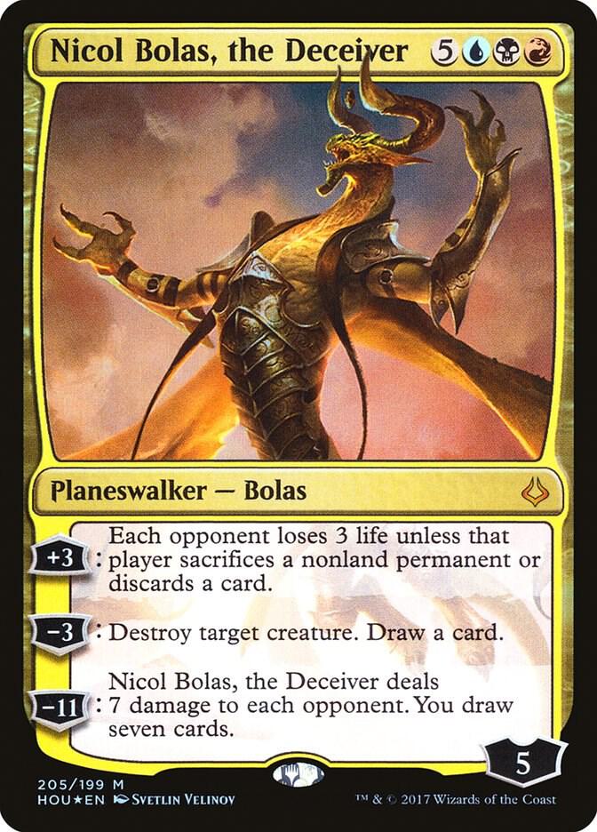 Nicol Bolas, the Deceiver | Hour of Devastation #205