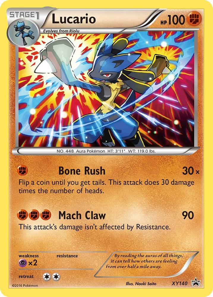 Lucario - XY140 | XY Promos #XY140