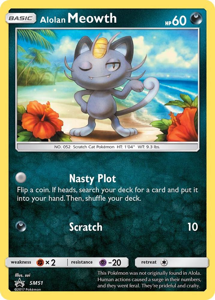 Alolan Meowth - SM51 | SM Promos #SM51