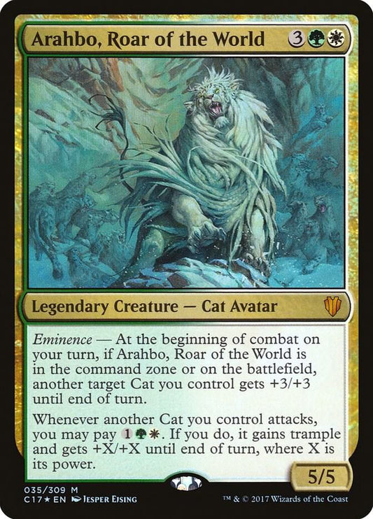 Arahbo, Roar of the World | Commander 2017 #35