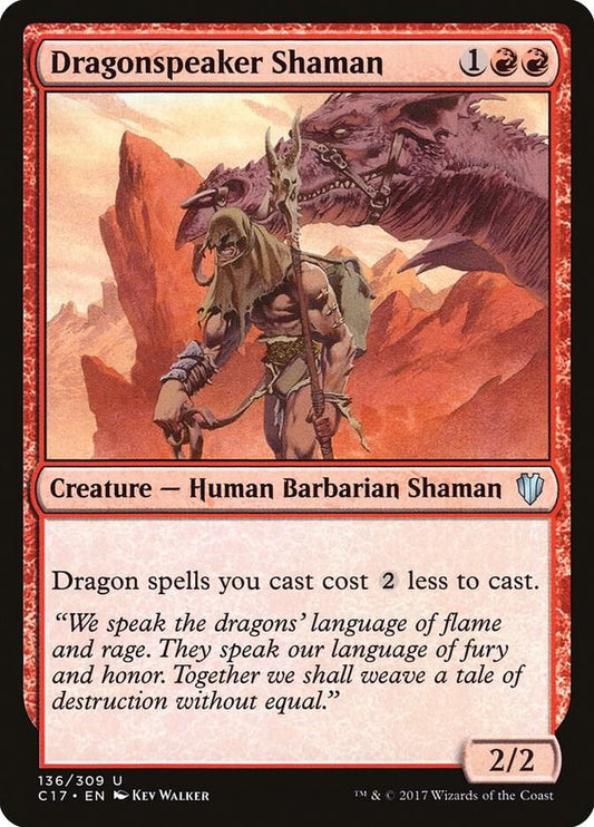 Dragonspeaker Shaman | Commander 2017 #136