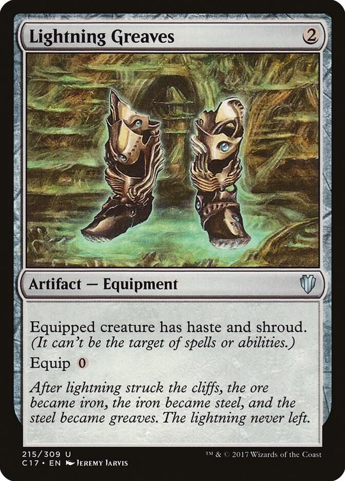 Lightning Greaves | Commander 2017 #215