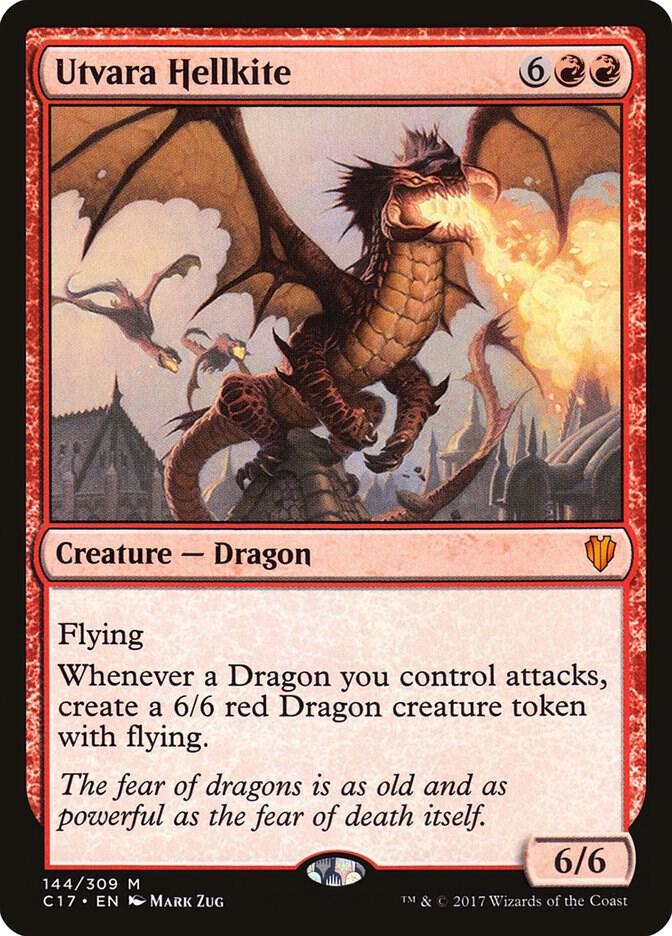 Utvara Hellkite | Commander 2017 #144