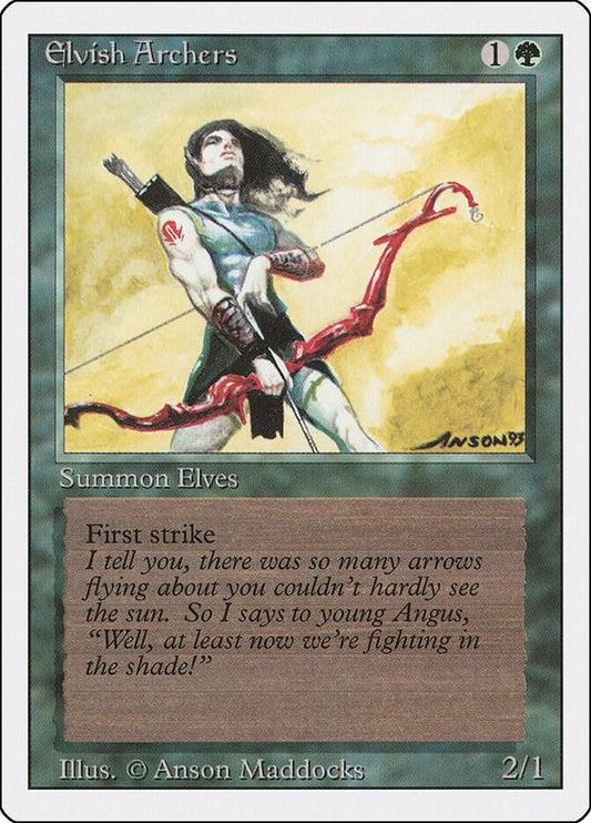 Elvish Archers | Revised Edition #unknown