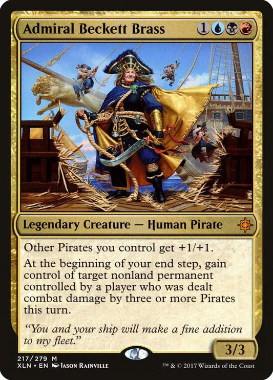 Admiral Beckett Brass | Ixalan #217