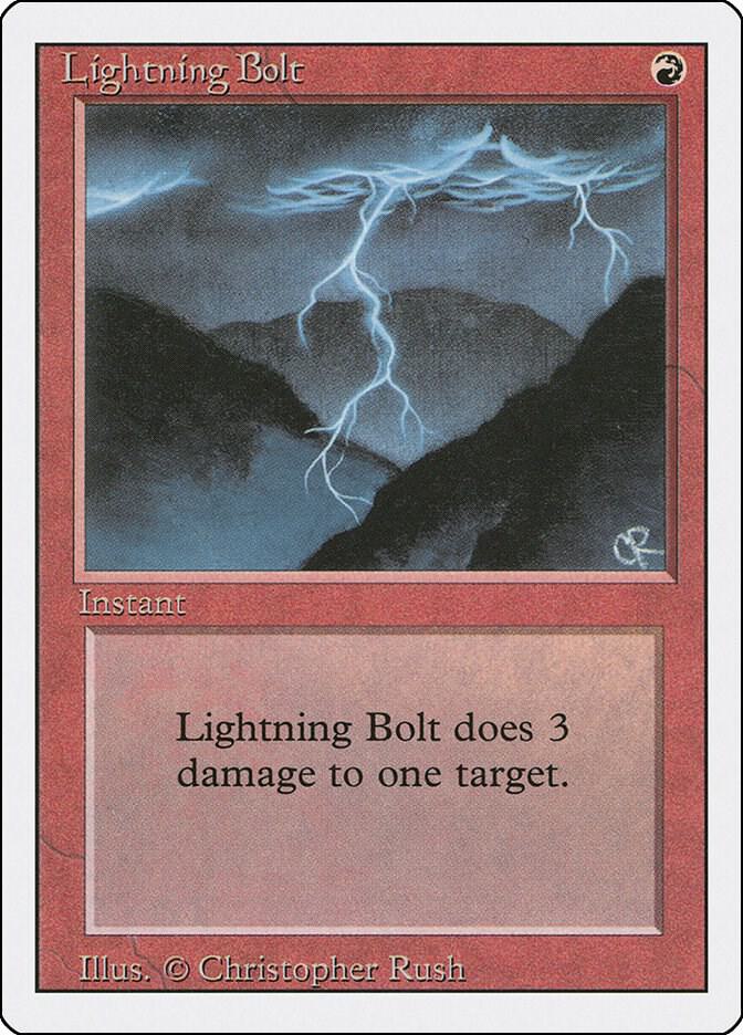 Lightning Bolt | Revised Edition #unknown