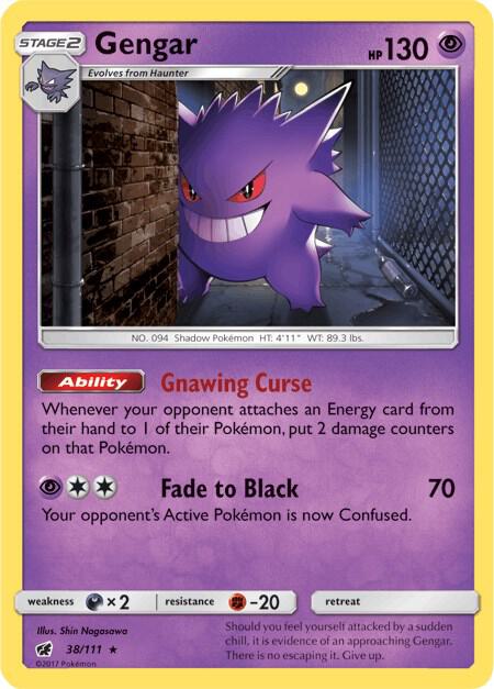 Gengar | SM - Crimson Invasion #38/111