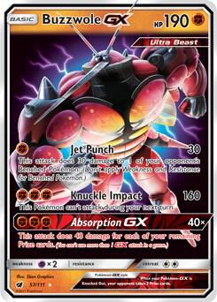 Buzzwole GX | SM - Crimson Invasion #57/111
