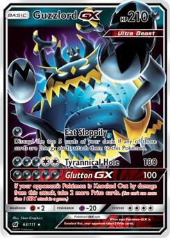Guzzlord GX | SM - Crimson Invasion #63/111