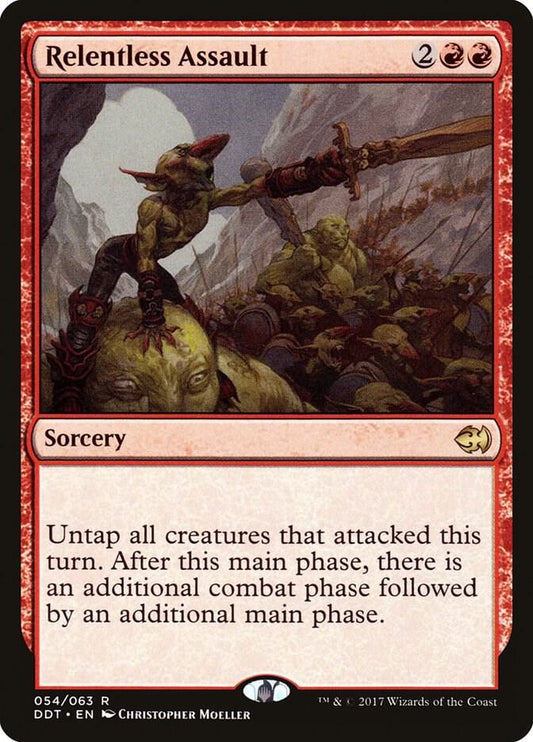 Relentless Assault | Duel Decks: Merfolk vs. Goblins #54