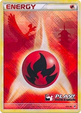 Fire Energy - 89/95 (Play! Pokemon) | League & Championship Cards #089/095