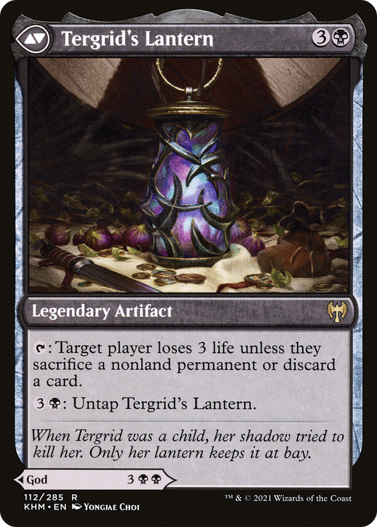 Tergrid, God of Fright // Tergrid's Lantern | Kaldheim #112