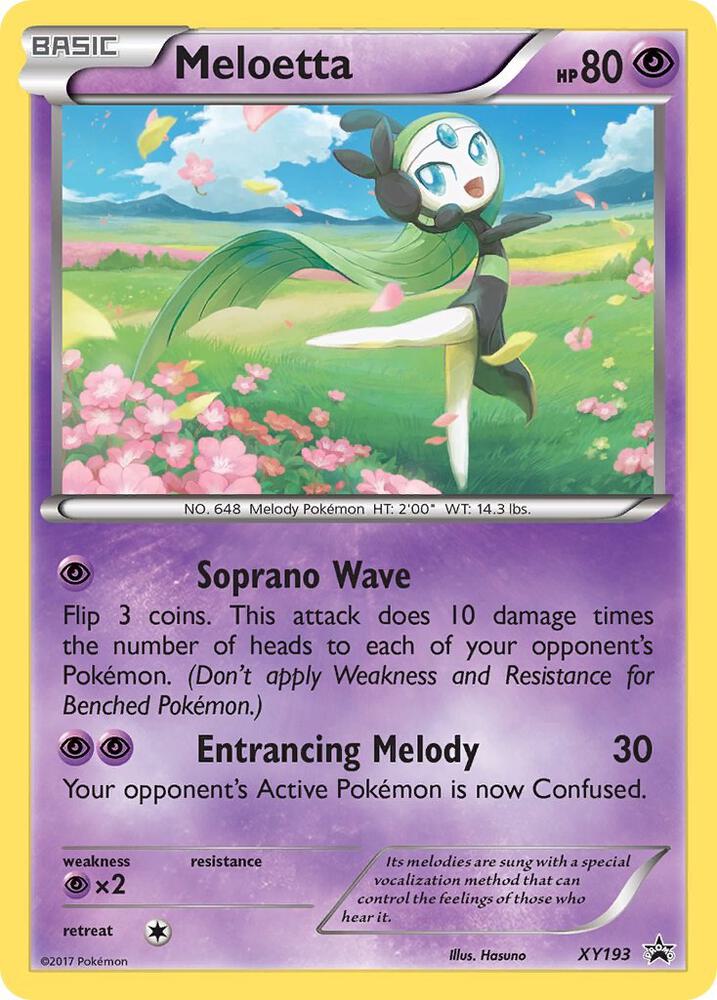 Meloetta - XY193 | XY Promos #XY193