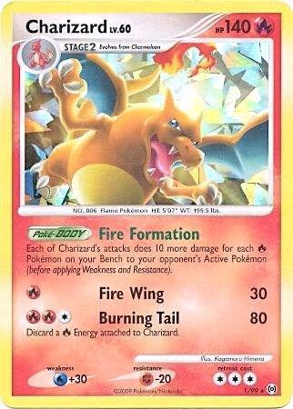 Charizard - 1/99 (Cracked Ice Holo) | Miscellaneous Cards & Products #001/099