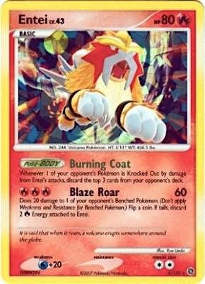 Entei - 4/132 (Cracked Ice Holo) | Miscellaneous Cards & Products #004/132