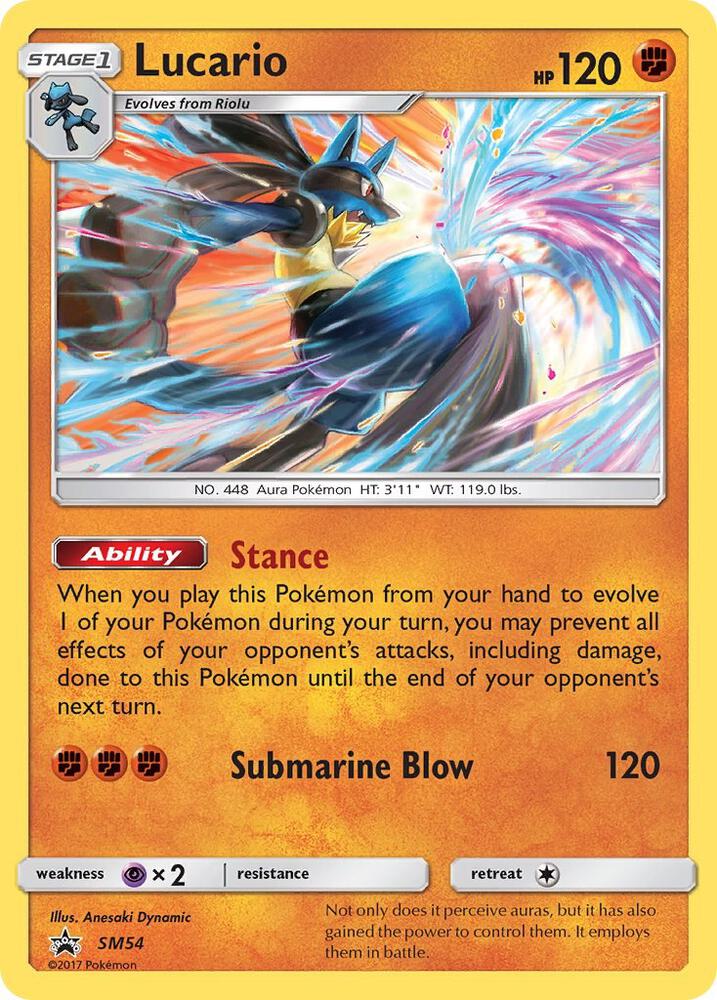 Lucario - SM54 | SM Promos #SM54