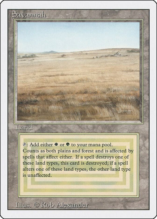 Savannah | Revised Edition #unknown