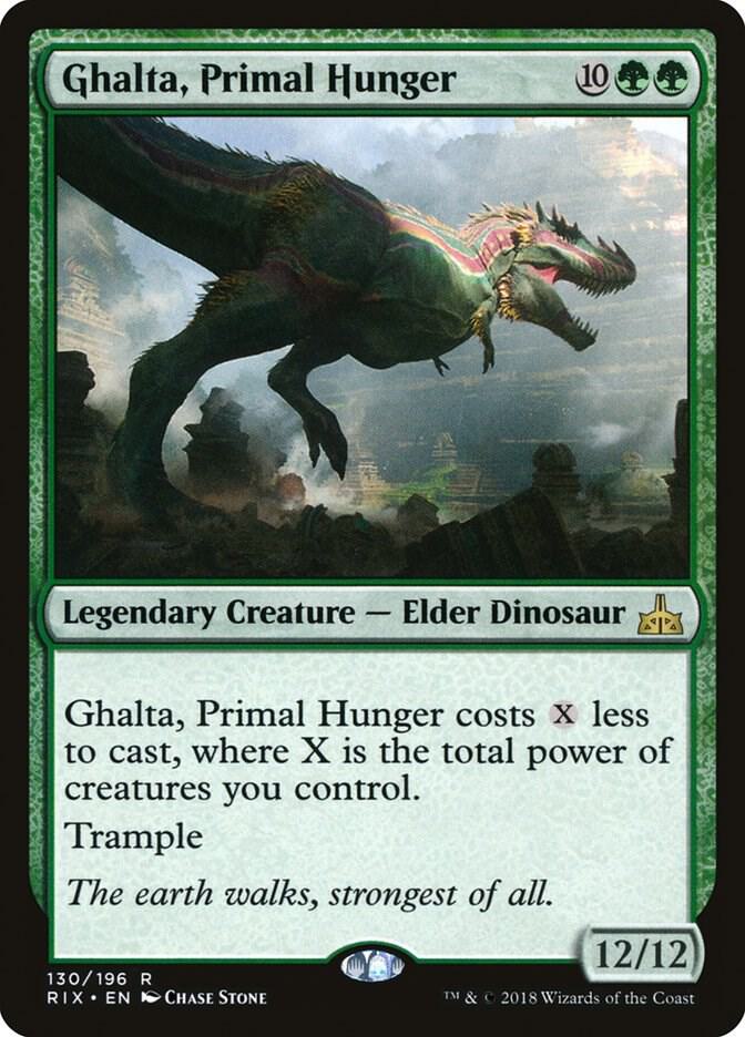 Ghalta, Primal Hunger | Rivals of Ixalan #130
