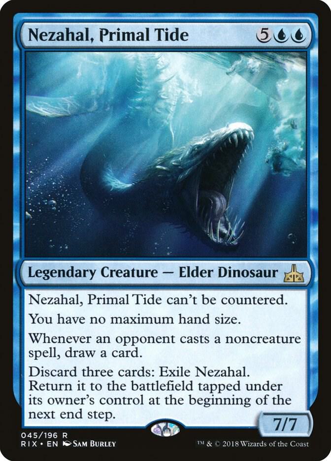 Nezahal, Primal Tide | Rivals of Ixalan #45