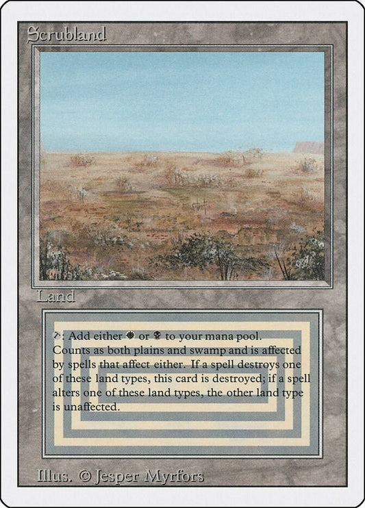 Scrubland | Revised Edition #unknown