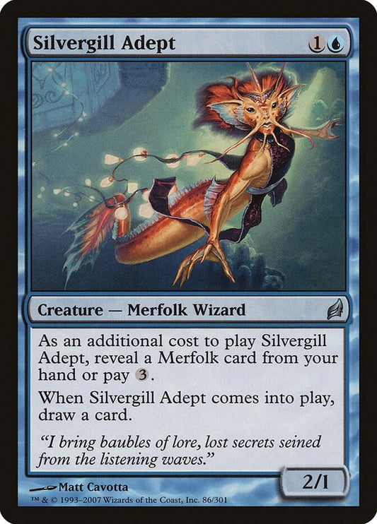 Silvergill Adept | Lorwyn #86