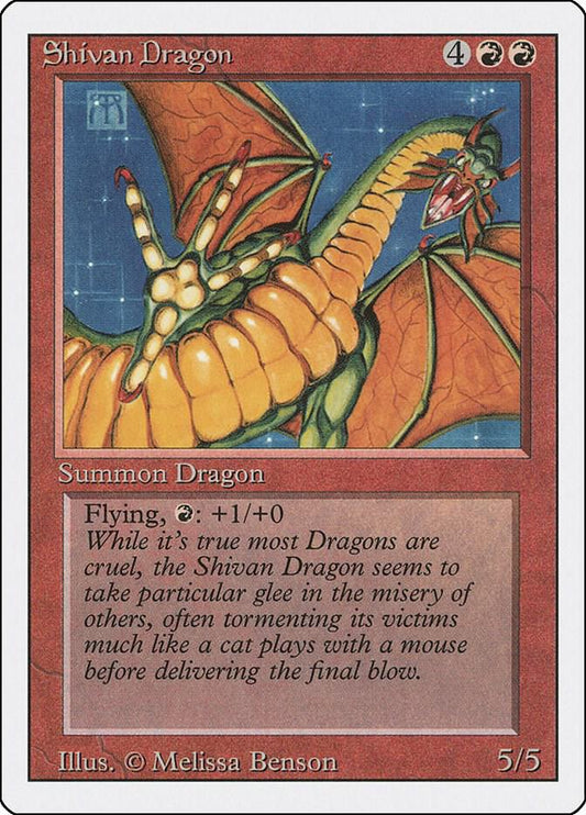 Shivan Dragon | Revised Edition #unknown