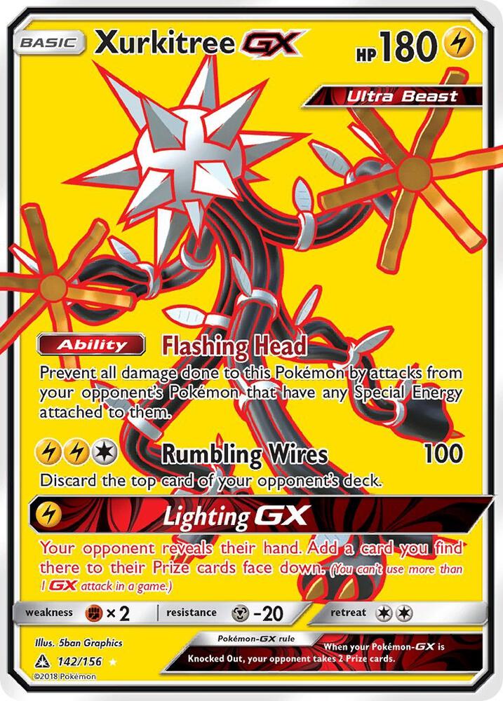 Xurkitree GX (Full Art) | SM - Ultra Prism #142/156