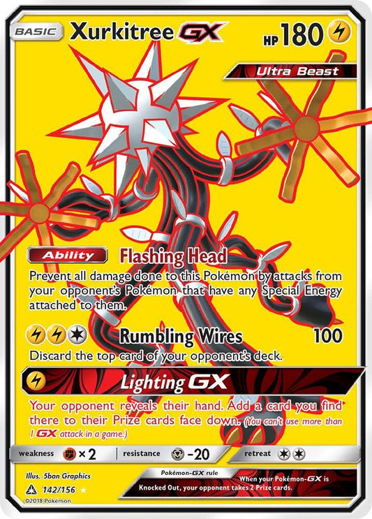 Xurkitree GX (Full Art) | SM - Ultra Prism #142/156