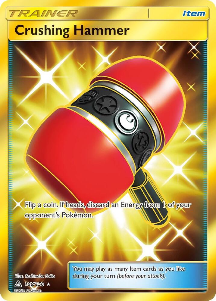 Crushing Hammer (Secret Rare) | SM - Ultra Prism #166/156