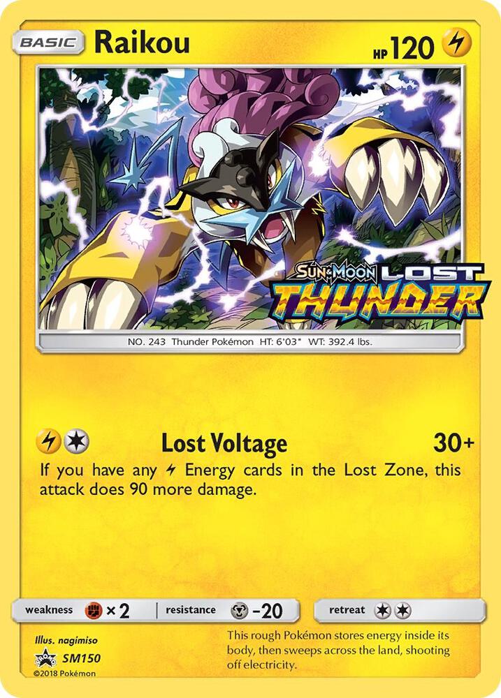 Raikou - SM150 (Prerelease) | SM Promos #SM150