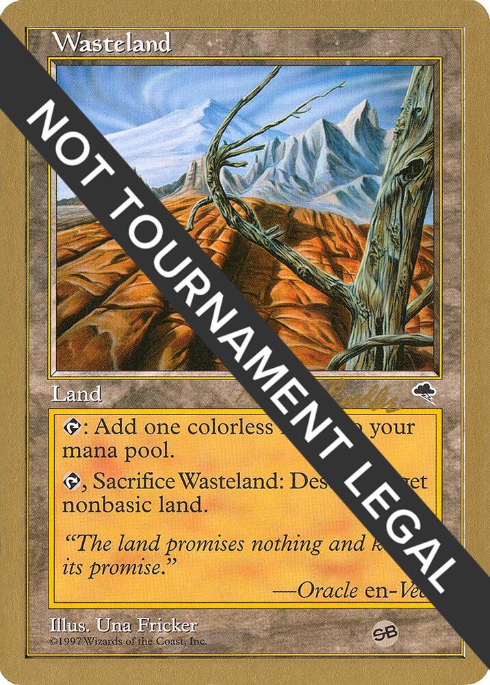 Wasteland - 1998 Randy Buehler (TMP) (SB) | World Championship Decks #unknown