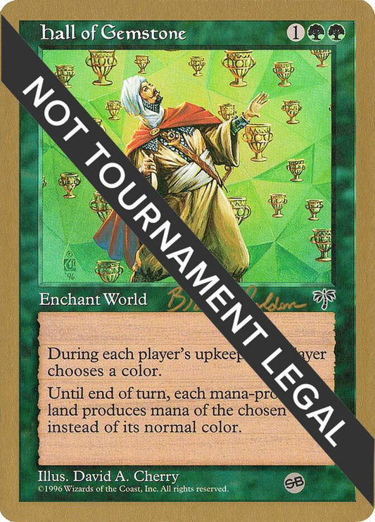 Hall of Gemstone - 1998 Brian Selden (MIR) (SB) | World Championship Decks #unknown