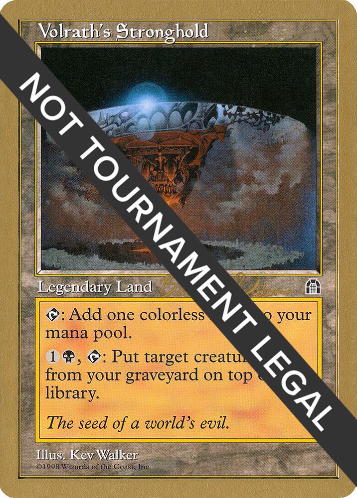 Volrath's Stronghold - 1998 Brian Selden (STH) | World Championship Decks #unknown