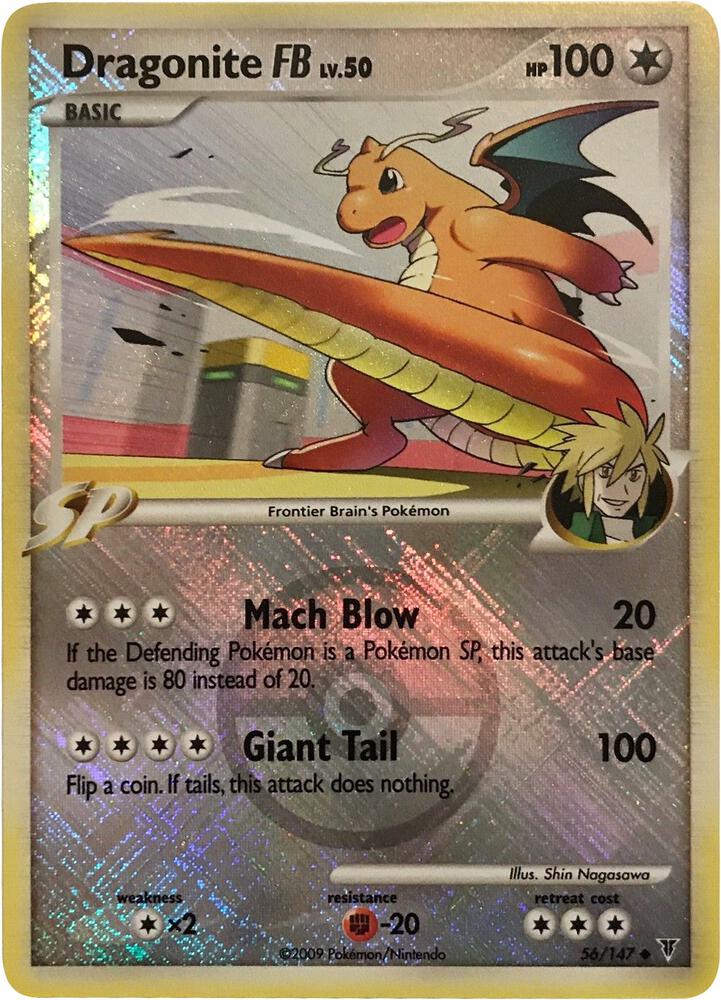 Dragonite FB - 56/147 (League Promo) | League & Championship Cards #056/147