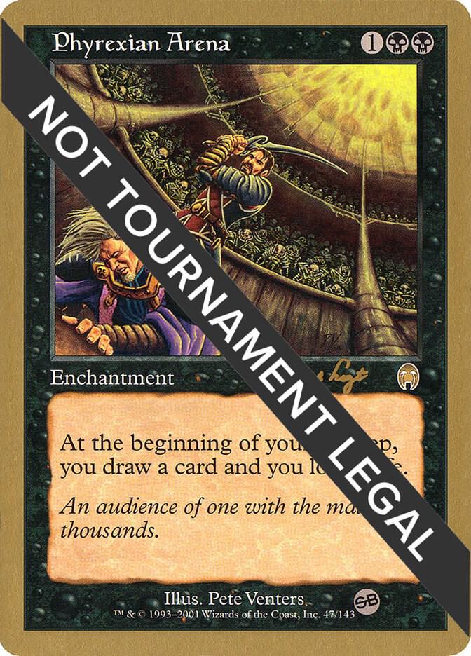 Phyrexian Arena - 2001 Tom van de Logt (APC) (SB) | World Championship Decks #unknown