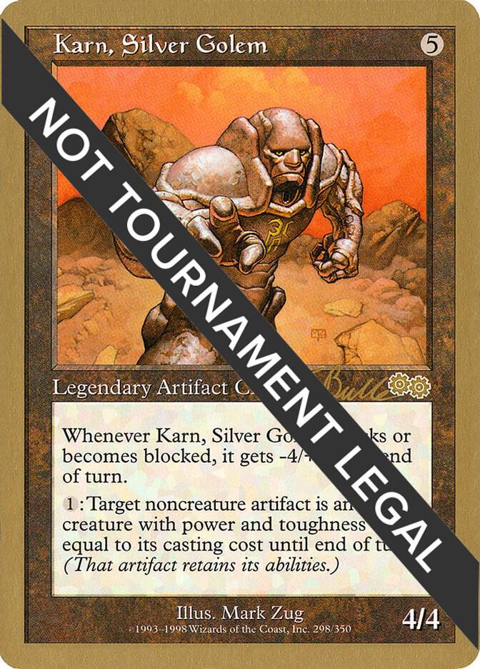 Karn, Silver Golem - 1999 Kai Budde (USG) | World Championship Decks #unknown