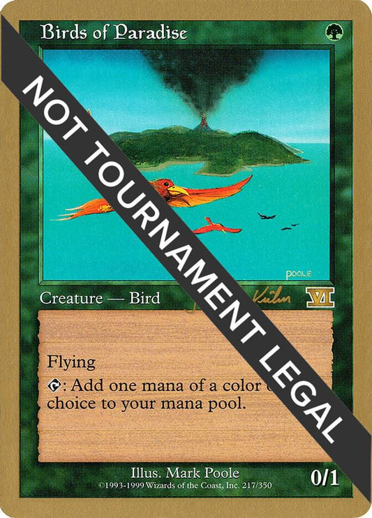 Birds of Paradise - 2000 Janosch Kuhn (6ED) | World Championship Decks #unknown