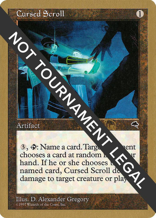 Cursed Scroll - 1999 Mark Le Pine (TMP) | World Championship Decks #unknown