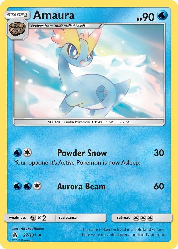 Amaura | SM - Forbidden Light #27/131
