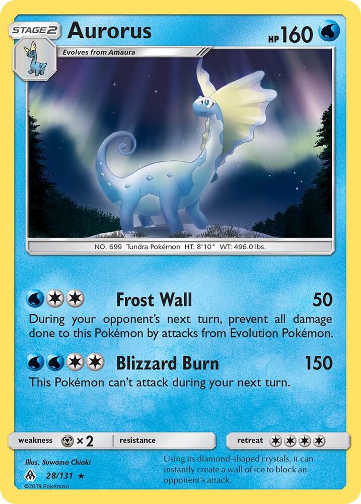Aurorus | SM - Forbidden Light #28/131