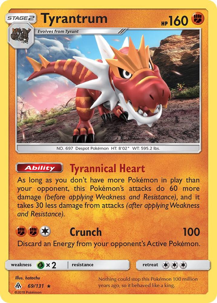 Tyrantrum | SM - Forbidden Light #69/131