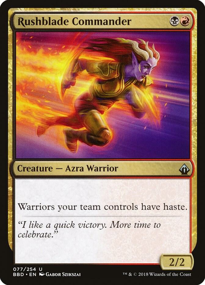 Rushblade Commander | Battlebond #77
