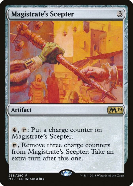 Magistrate's Scepter | Core Set 2019 #238