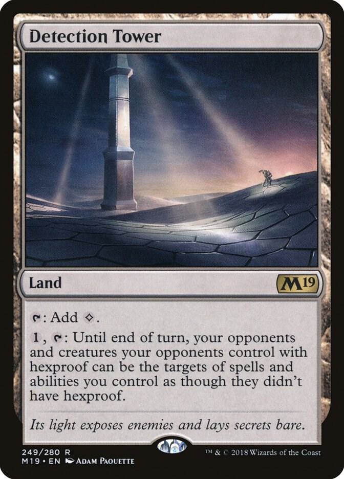 Detection Tower | Core Set 2019 #249