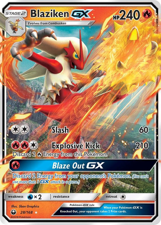 Blaziken GX | SM - Celestial Storm #28/168