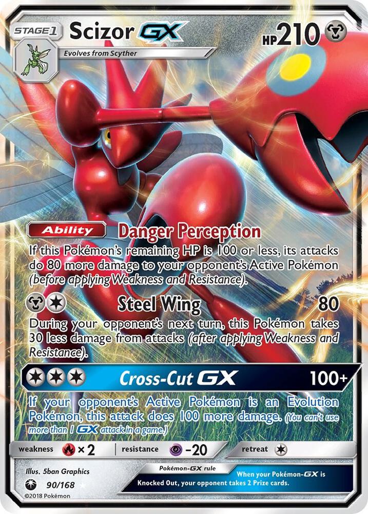 Scizor GX | SM - Celestial Storm #90/168