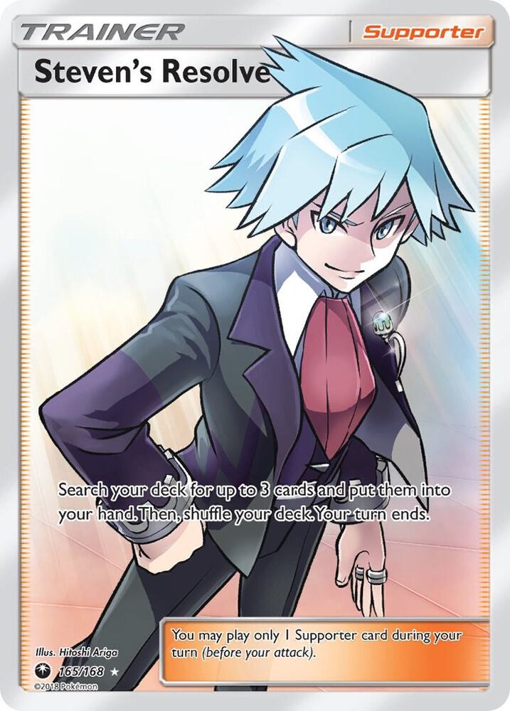 Steven's Resolve (Full Art) | SM - Celestial Storm #165/168