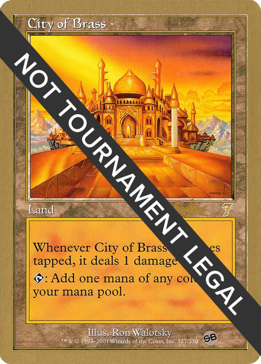 City of Brass - 2002 Brian Kibler (7ED) (SB) | World Championship Decks #unknown