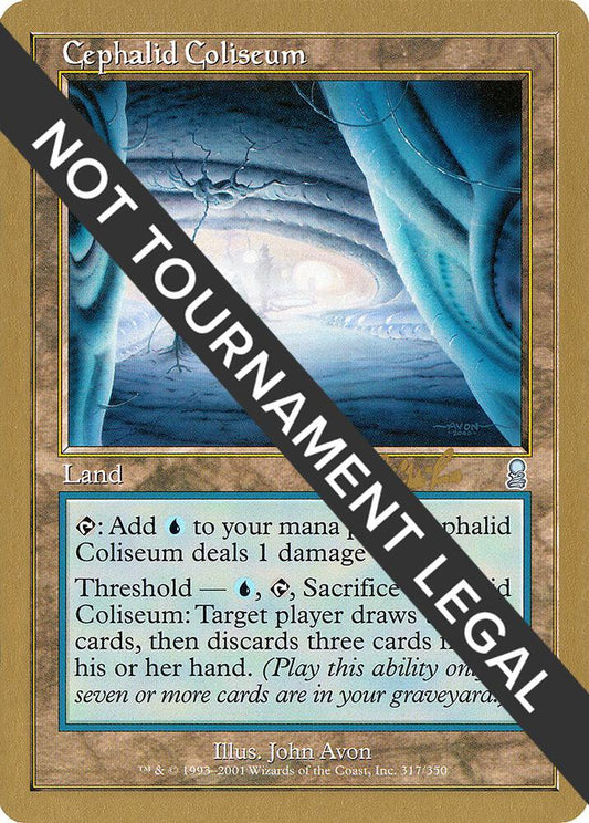 Cephalid Coliseum - 2002 Carlos Romao (ODY) | World Championship Decks #unknown