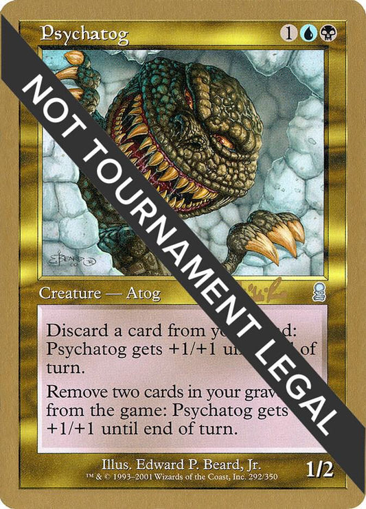 Psychatog - 2002 Carlos Romao (ODY) | World Championship Decks #unknown